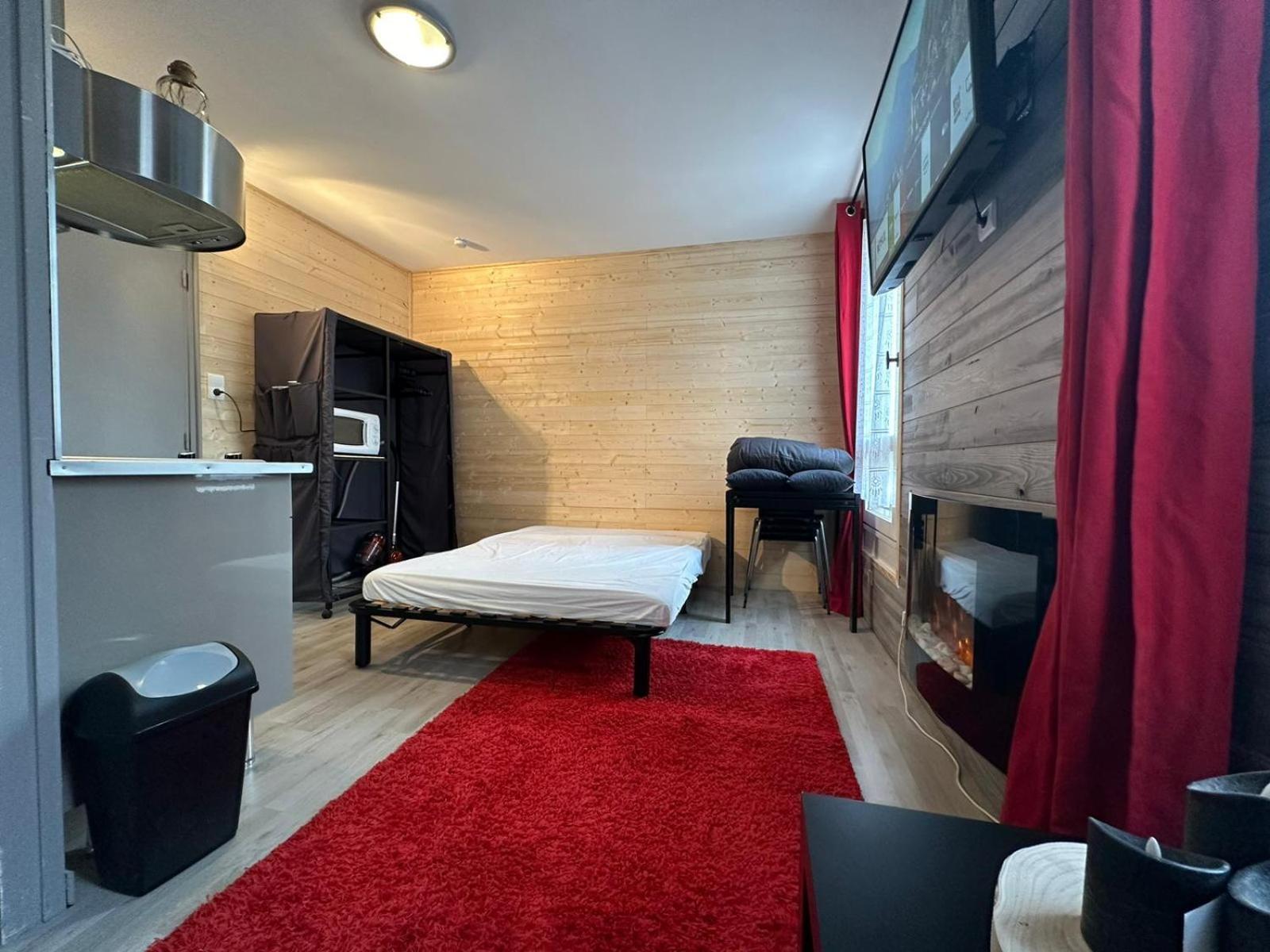 Le Chaleureux Cocon Rouge Ustou Exterior foto